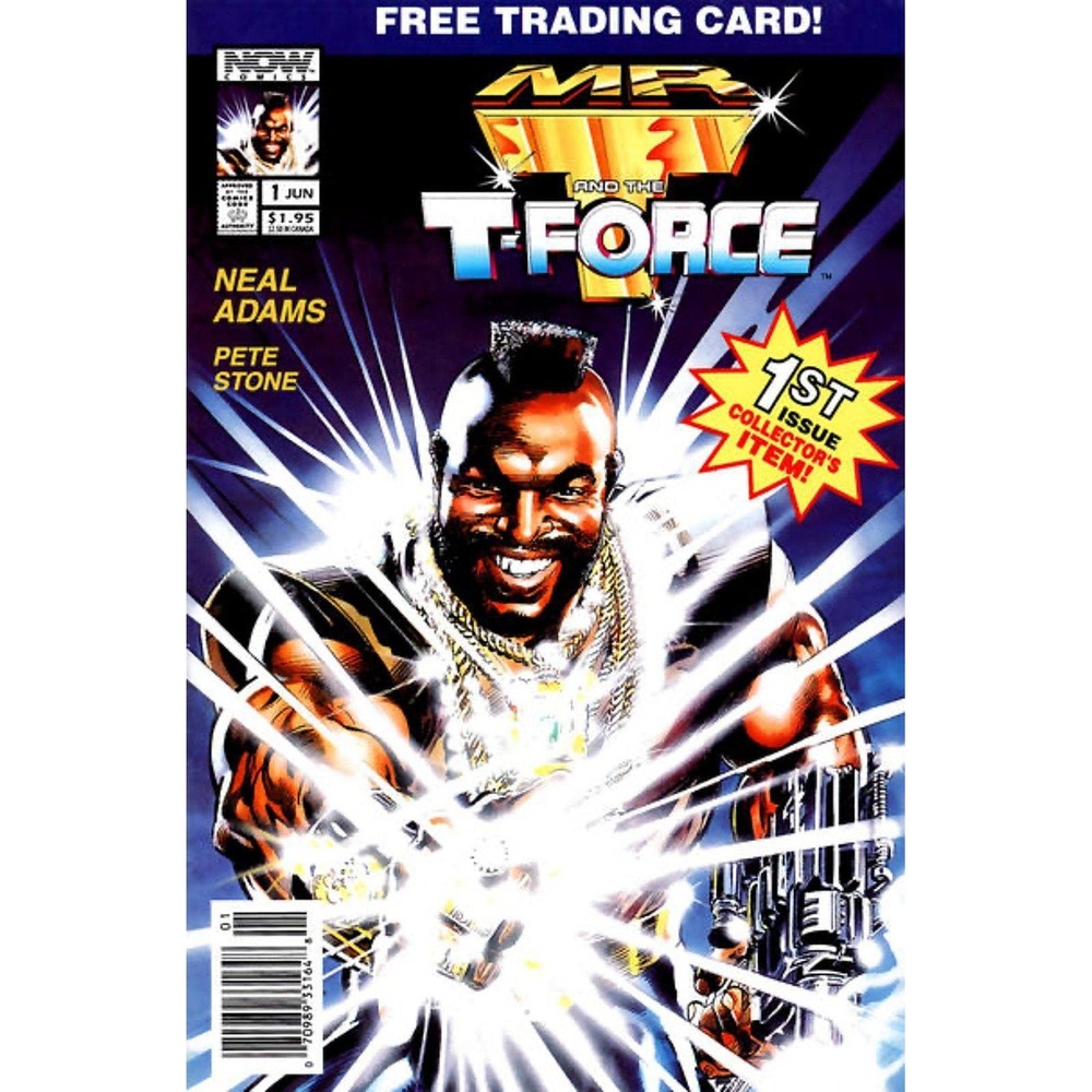 Mr. T and the T-Force #1 Polybagged Newsstand Cover (1993-1994) Now Comics